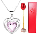 Pink Eternal Love Necklace
